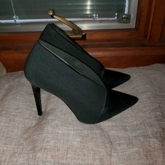 Jean-Michel Cazabat Vintage Fabric/Leather Bootie - Picture 4 of 8